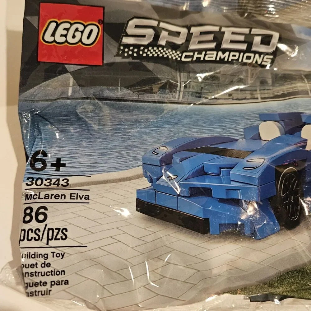 4 Nos LEGO Speed Champions McLaren Elva 30343 Sealed Set Of 4 Building‎ Toy